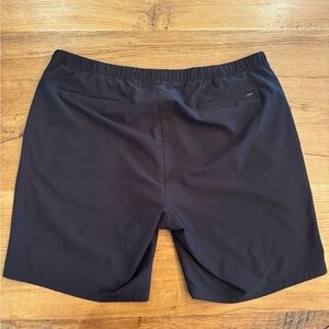 Greg Norman Collection Black Hybrid Shorts